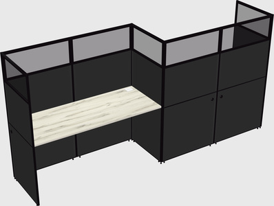 Rectangular cubicles