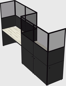 Rectangular cubicles