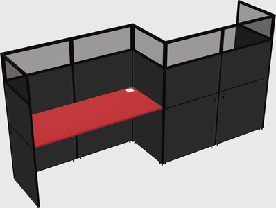 Rectangular cubicles