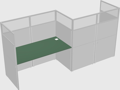 Rectangular cubicles
