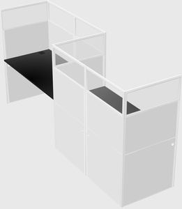 Rectangular cubicles