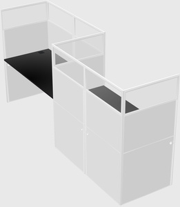 Rectangular cubicles