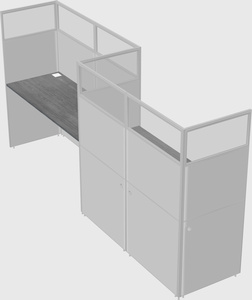 Rectangular cubicles
