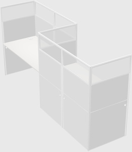 Rectangular cubicles