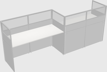 Rectangular cubicles