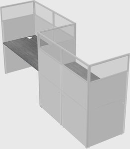 Rectangular cubicles