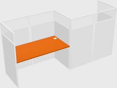Rectangular cubicles
