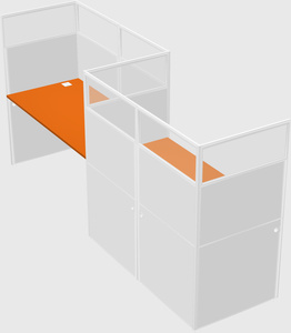 Rectangular cubicles