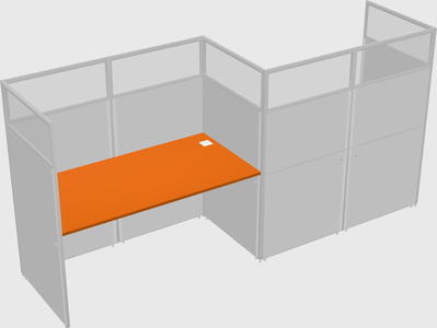 Rectangular cubicles