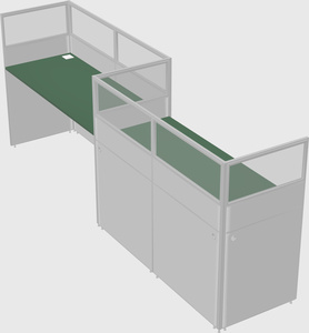 Cabines rectangulaires