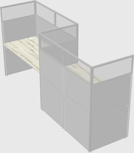 Rectangular cubicles