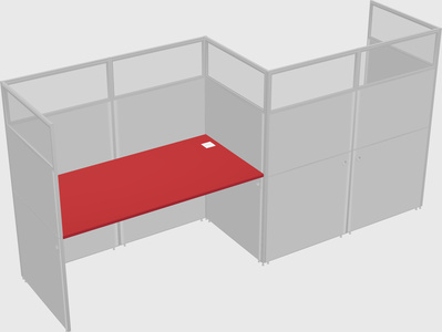 Rectangular cubicles