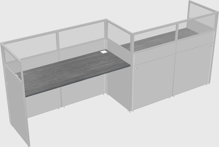 Rectangular cubicles