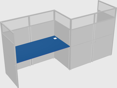Rectangular cubicles