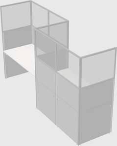 Rectangular cubicles