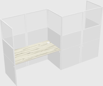Rectangular cubicles