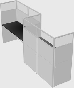 Rectangular cubicles