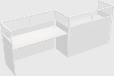 Rectangular cubicles