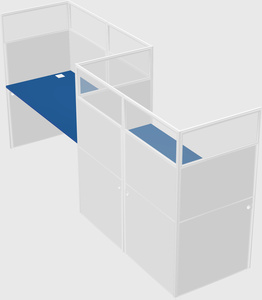 Rectangular cubicles