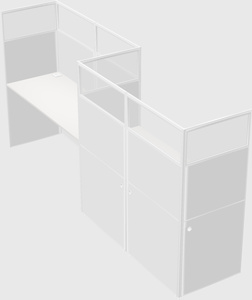 Rectangular cubicles
