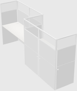 Rectangular cubicles