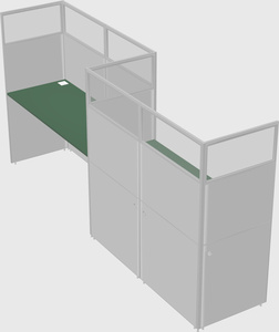 Rectangular cubicles