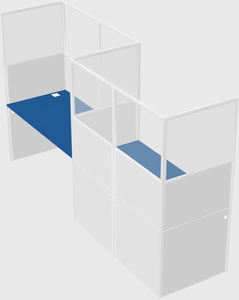 Cabines rectangulaires