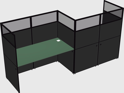 Rectangular cubicles