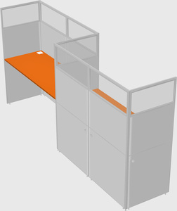 Rectangular cubicles