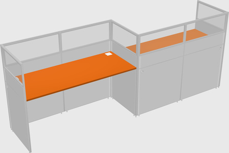Rectangular cubicles