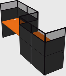 Rectangular cubicles
