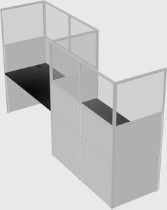 Rectangular cubicles