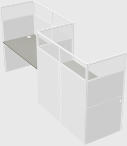 Cabines rectangulaires