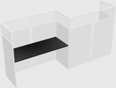 Rectangular cubicles