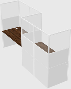 Rectangular cubicles