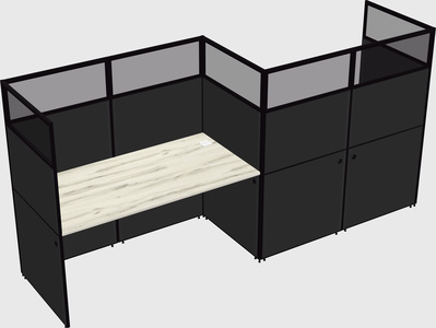 Rectangular cubicles