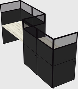 Rectangular cubicles