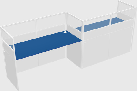 Rectangular cubicles