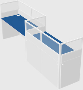 Rectangular cubicles