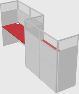 Rectangular cubicles