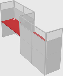 Rectangular cubicles
