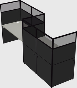 Rectangular cubicles