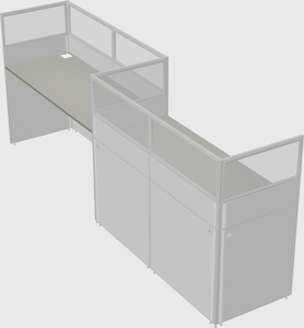 Rectangular cubicles