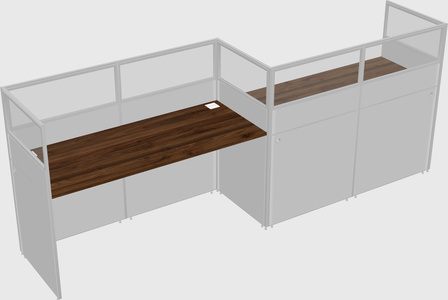 Rectangular cubicles