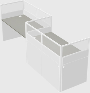 Rectangular cubicles