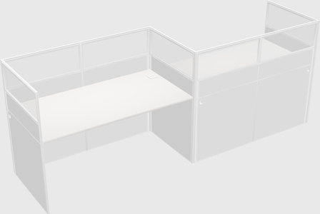 Rectangular cubicles