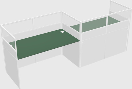 Rectangular cubicles