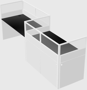 Rectangular cubicles