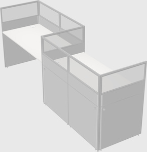 Rectangular cubicles