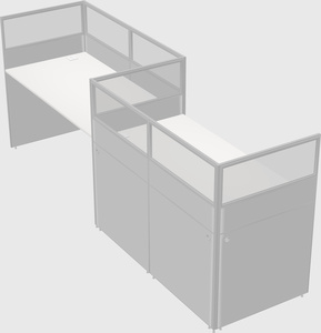 Rectangular cubicles